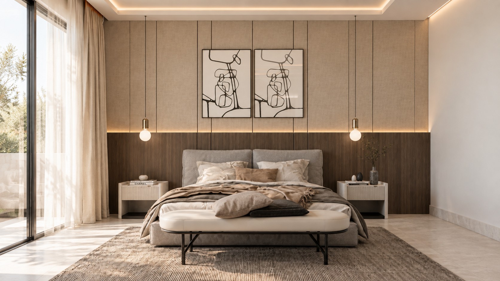 Dormitorio principal de Prado del Este