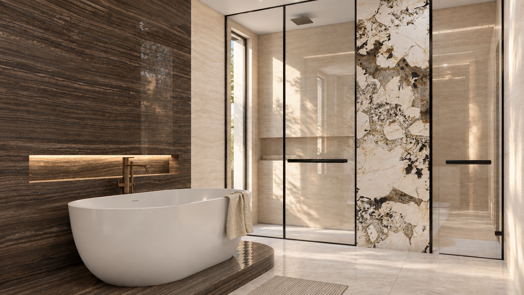 Ducha del baño principal