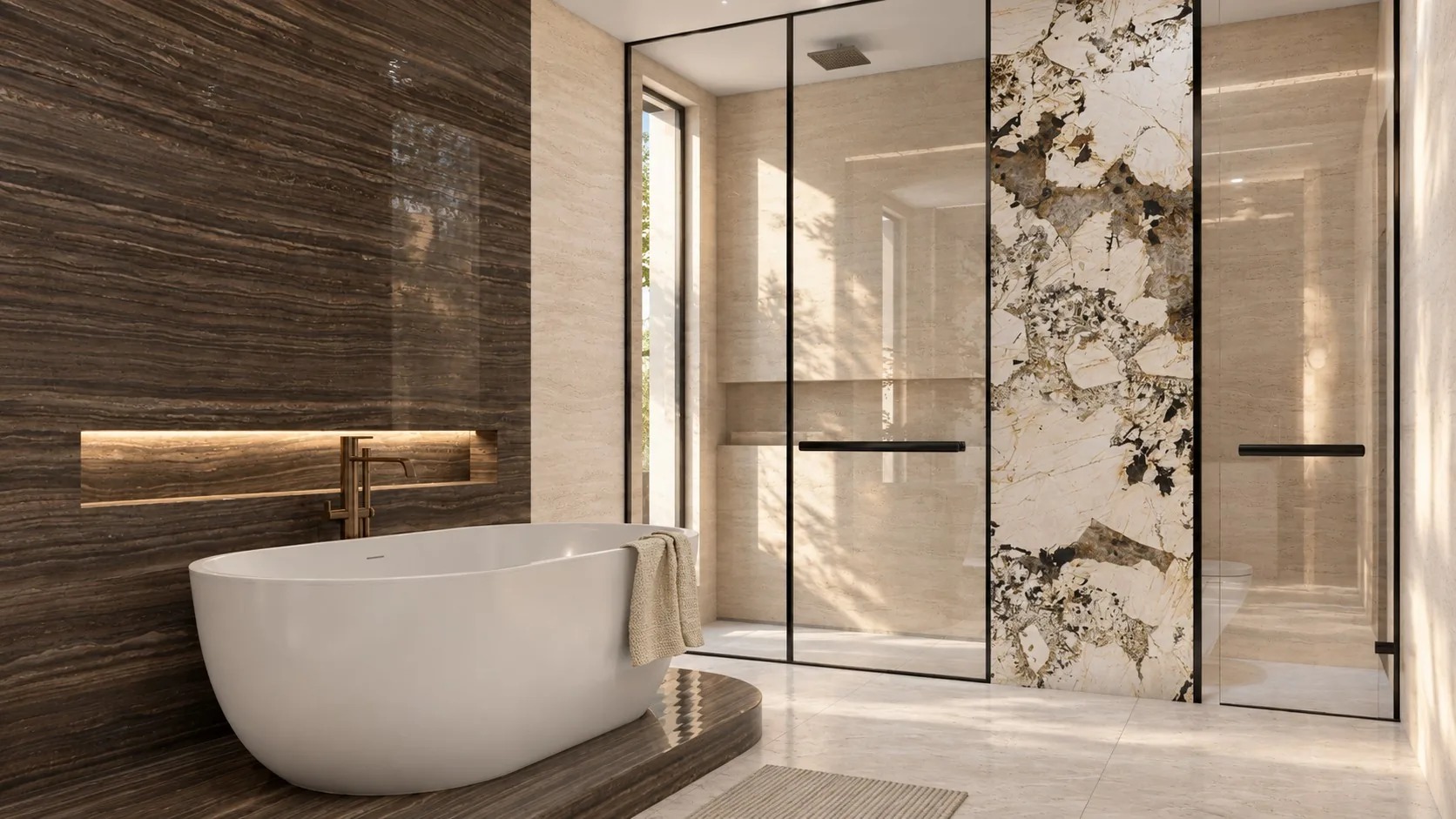 Ducha del baño principal